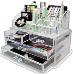 makeup storage bathroom organizers organization transparent wayfair bath